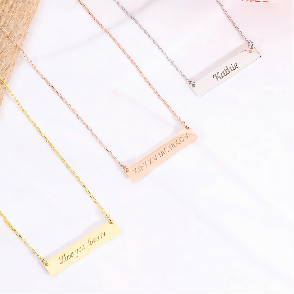 Name Bar Necklace
