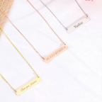Name Bar Necklace