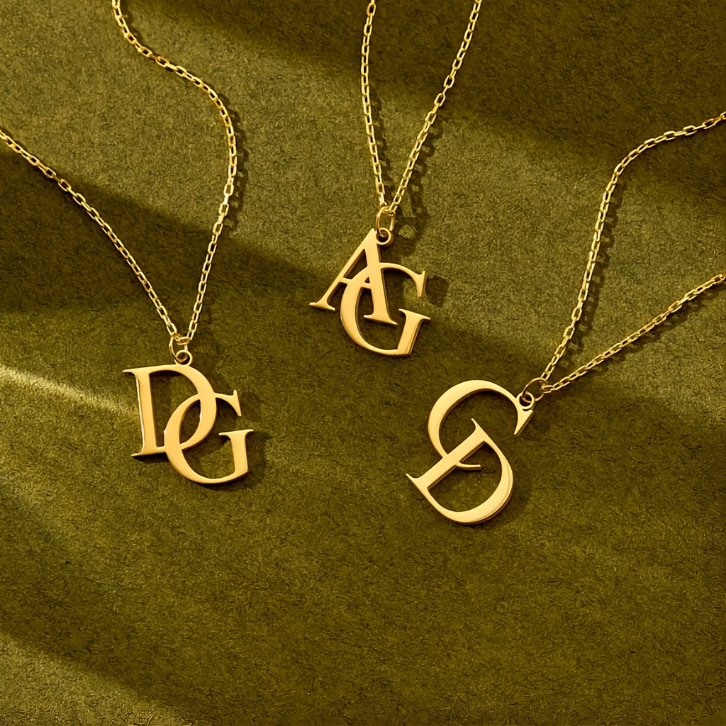 Double Initial Necklace