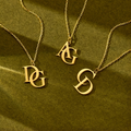 Double Initial Necklace