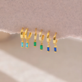 Baguette Hoops Earring