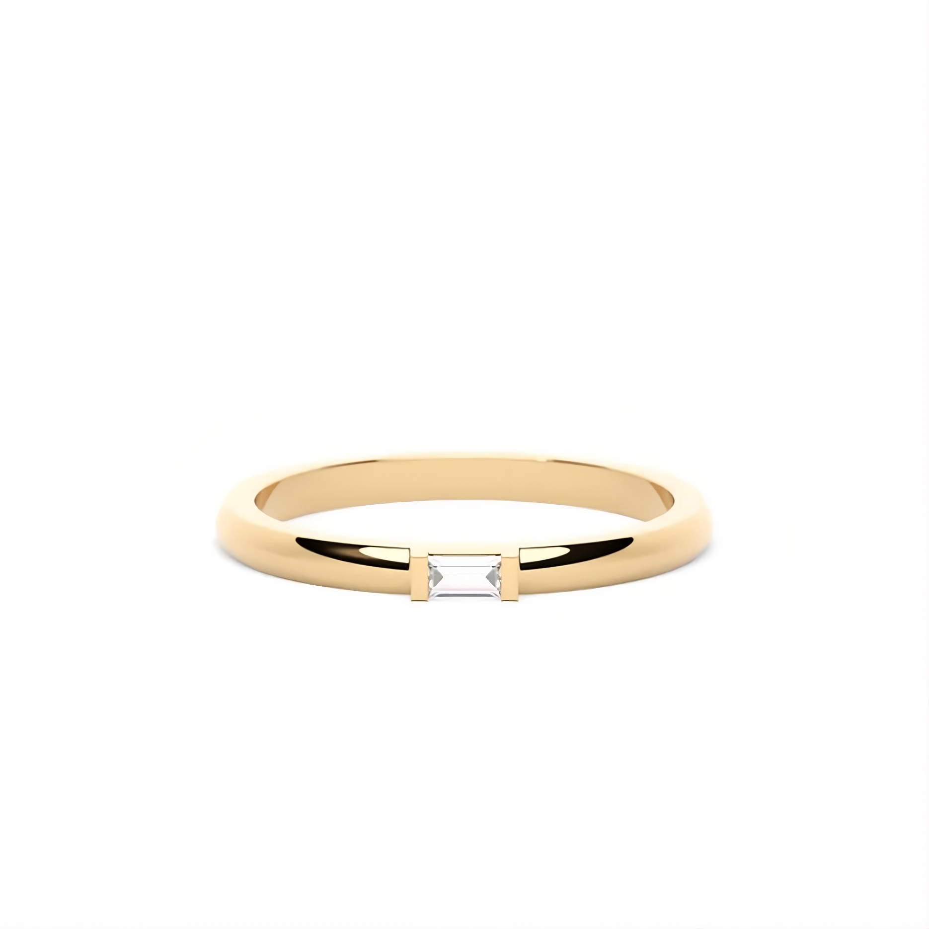 Baguette Stone Ring