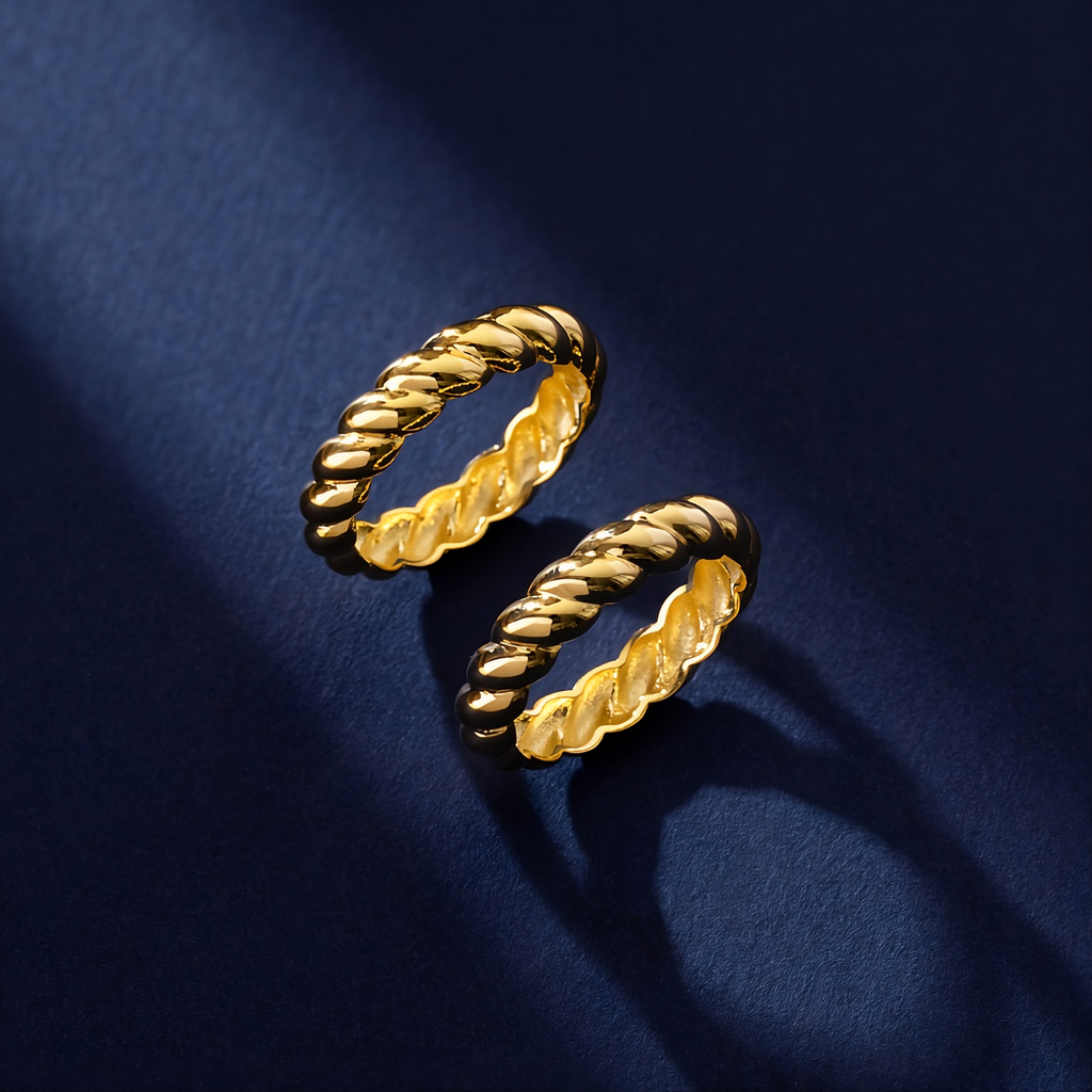 Braided Gold Ring