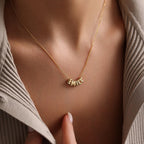 Balloon Initial Name Necklace