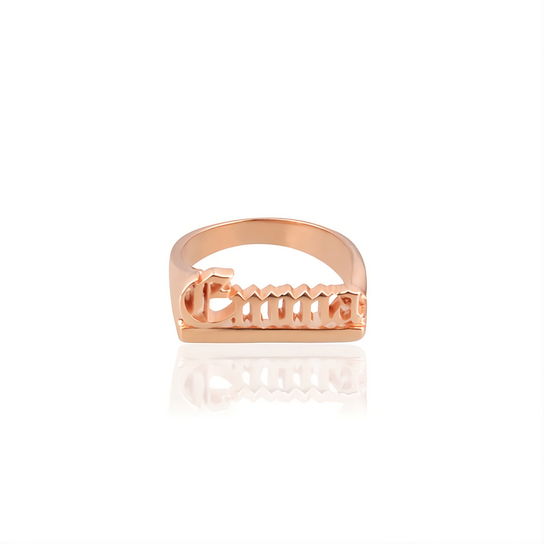 Gothic Name Ring
