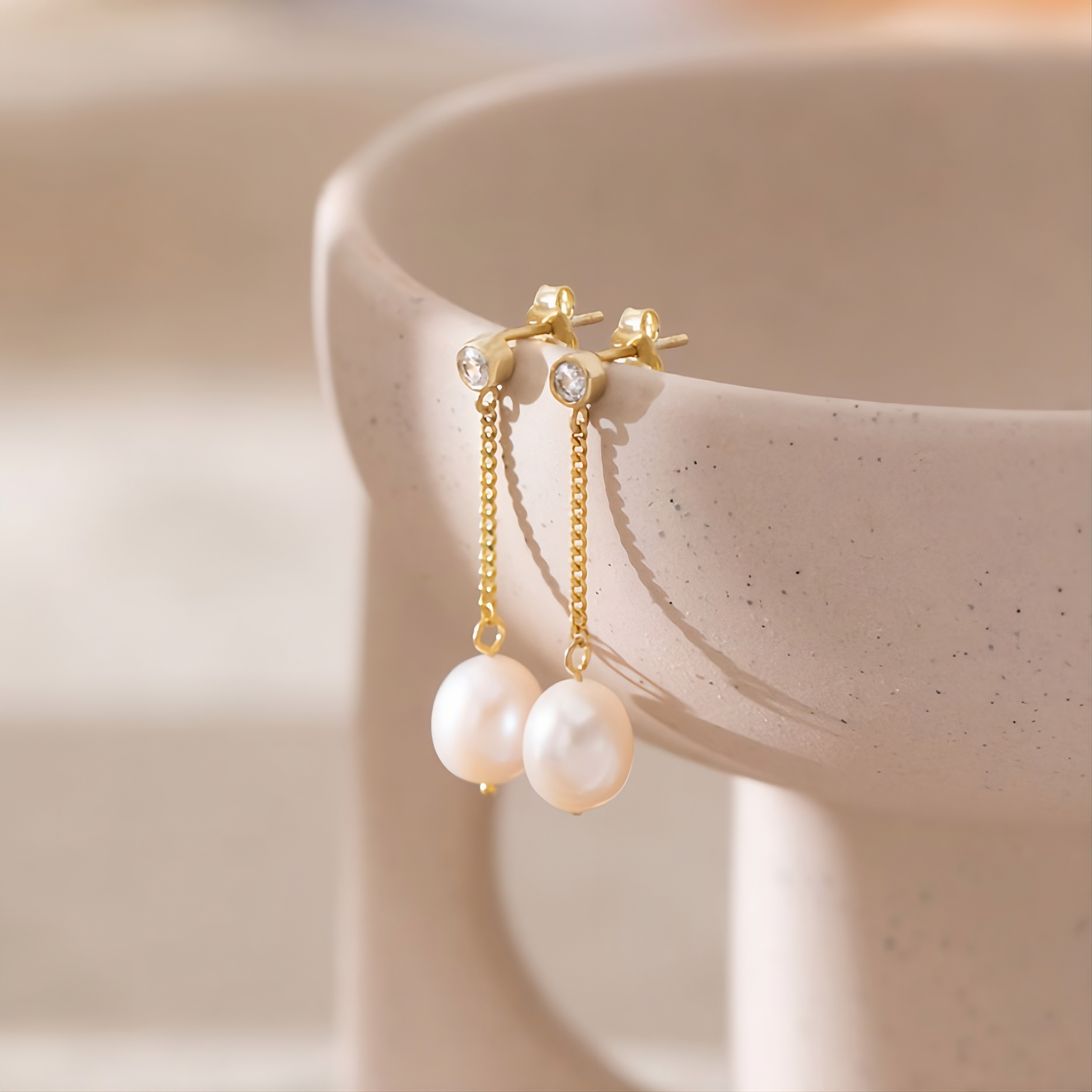 Pearl Drop Earrings
