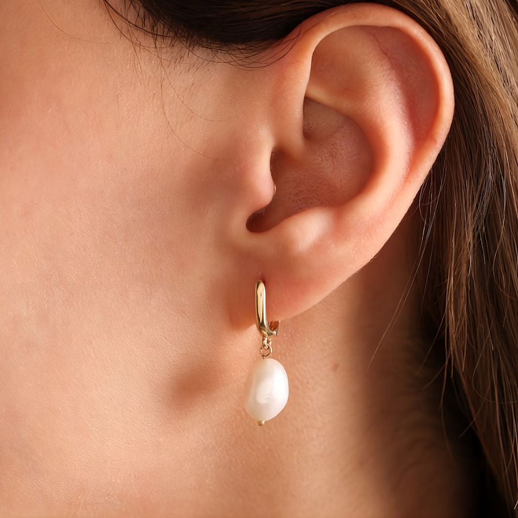 Baroque Pearl Earrings