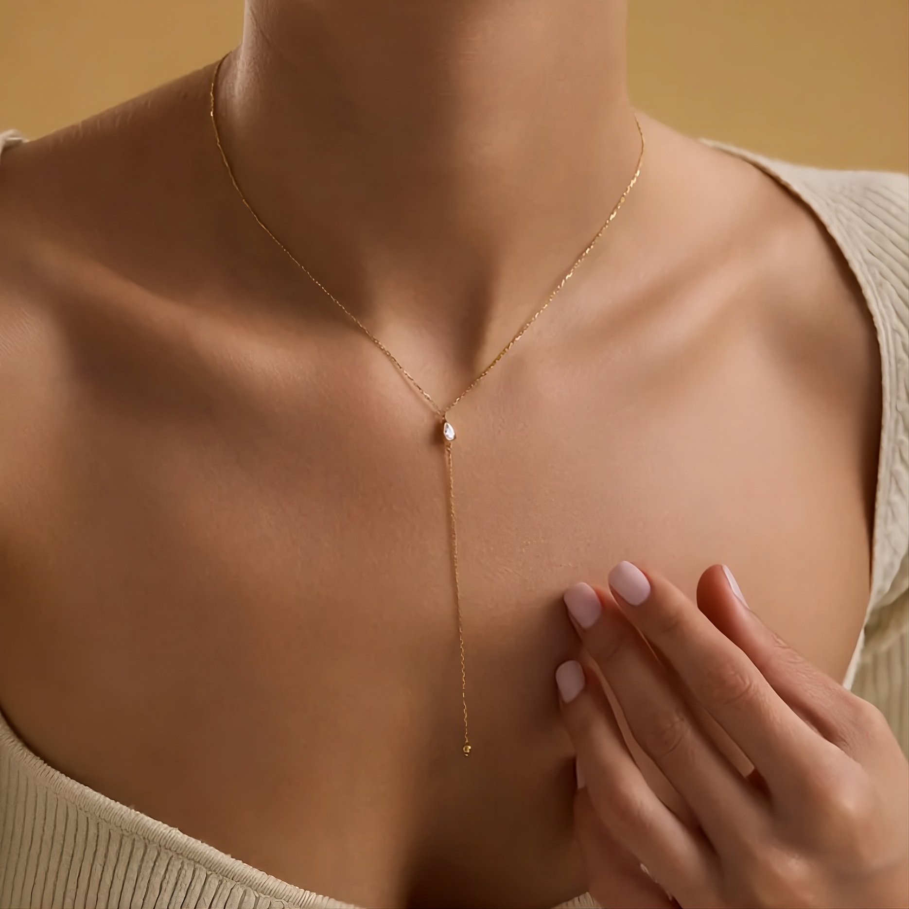 Long Lariat Necklace