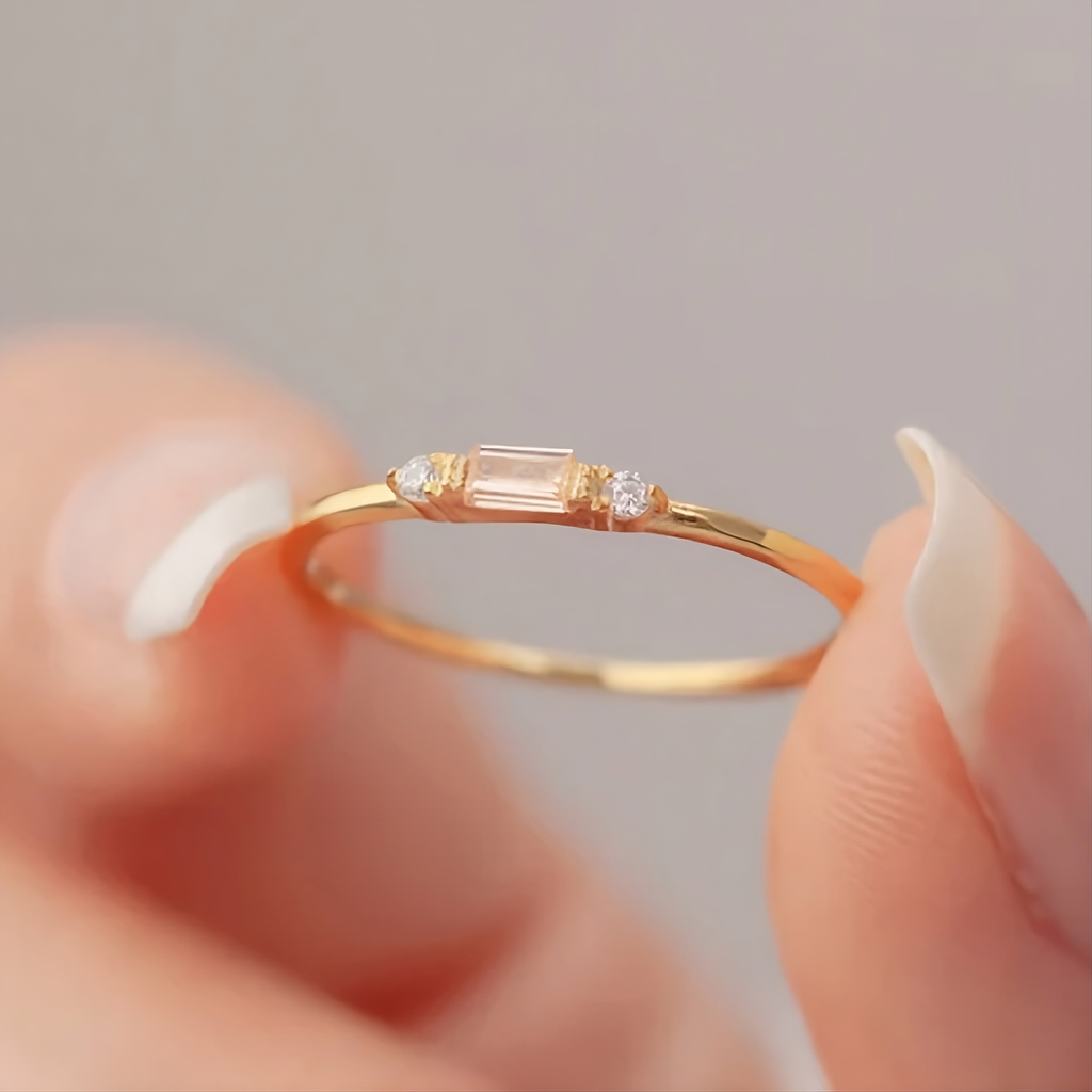Personalized Birthstone Ring