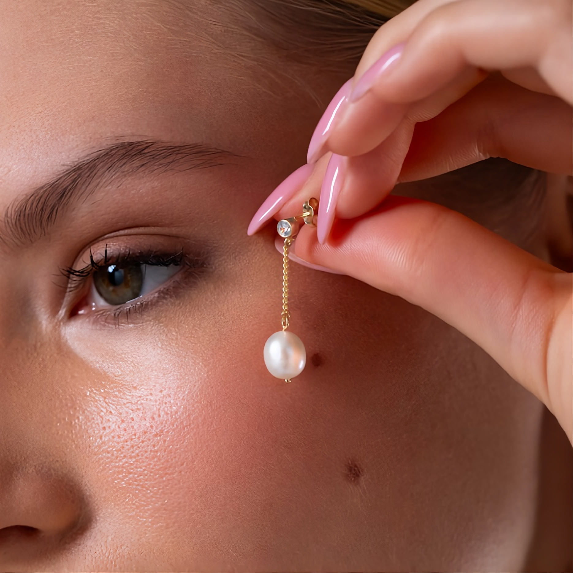 Pearl Drop Earrings