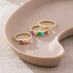 Personalized Birthstone Ring