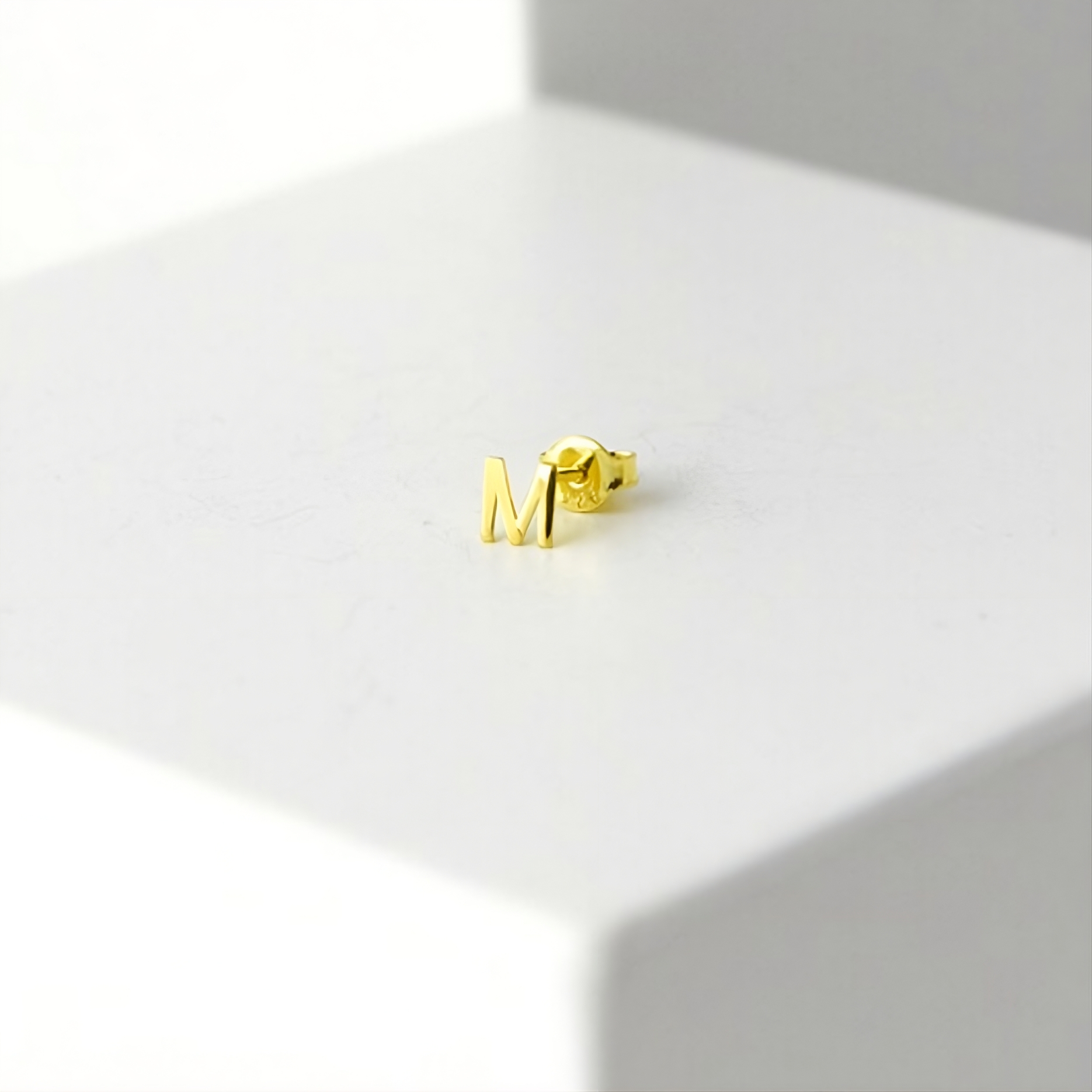 Initial Earrings