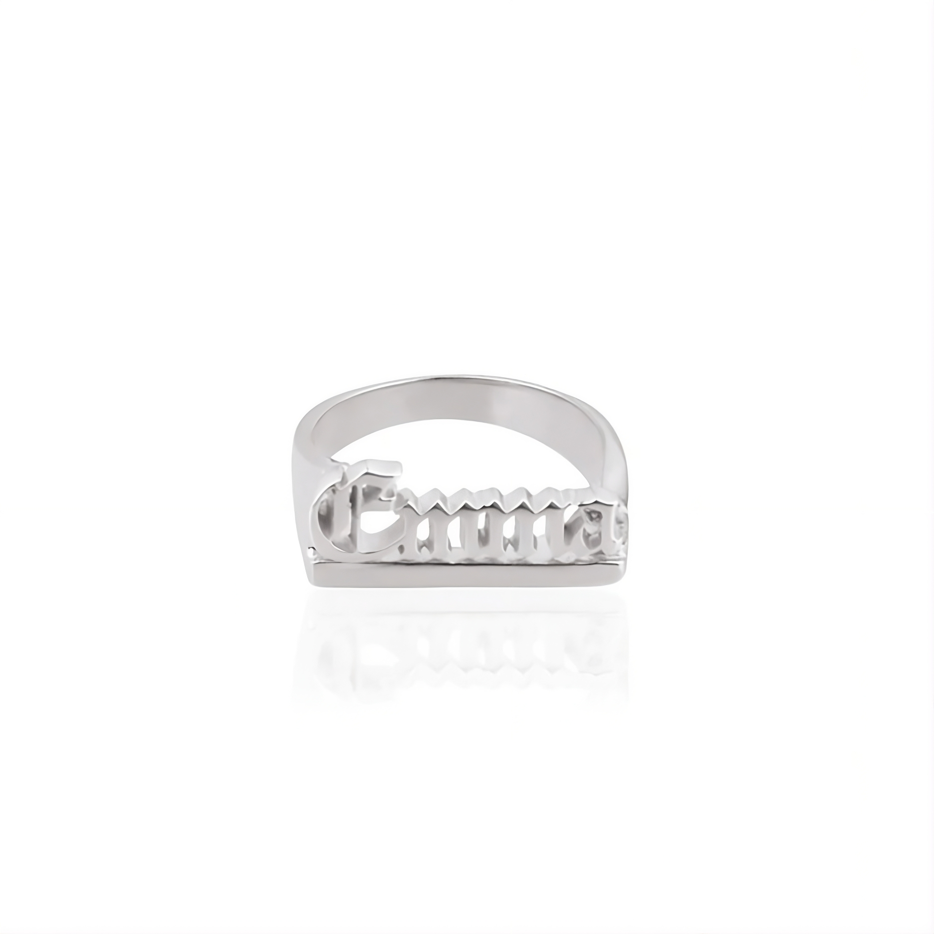 Gothic Name Ring