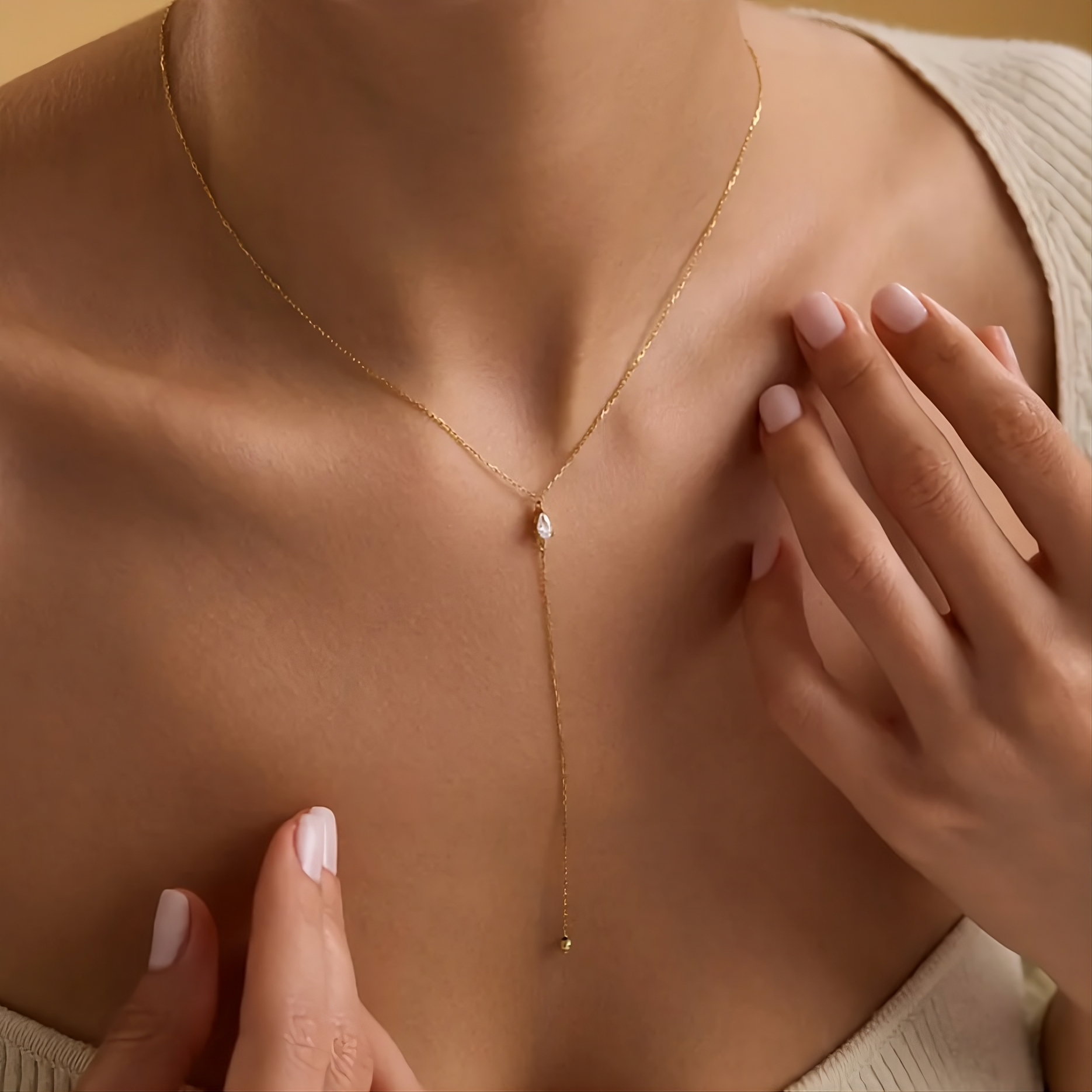 Long Lariat Necklace