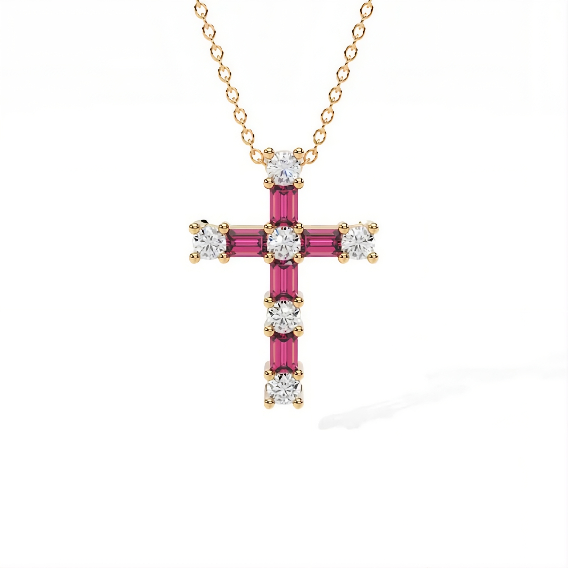Diamond Cross Necklace