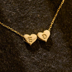 Heart Initial Necklace