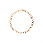 Two Curb Chain Bracelet