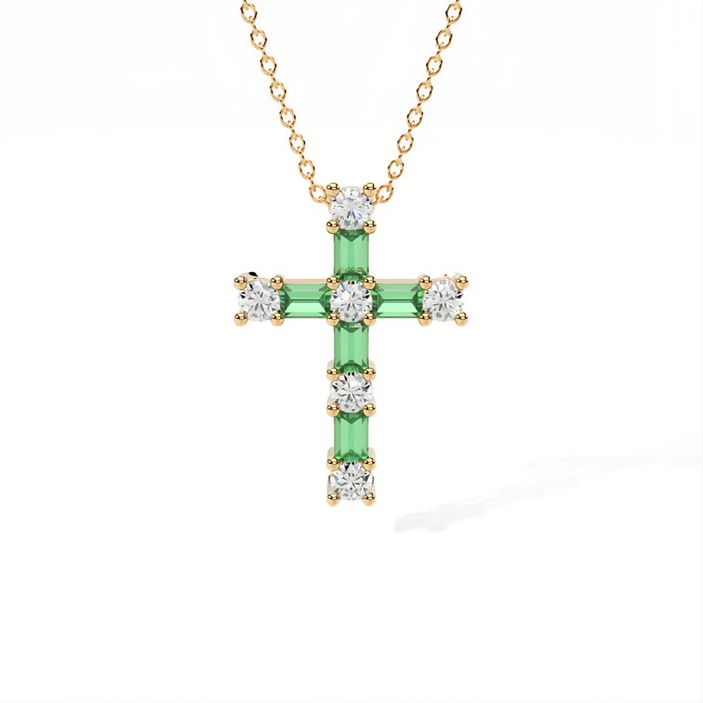 Diamond Cross Necklace