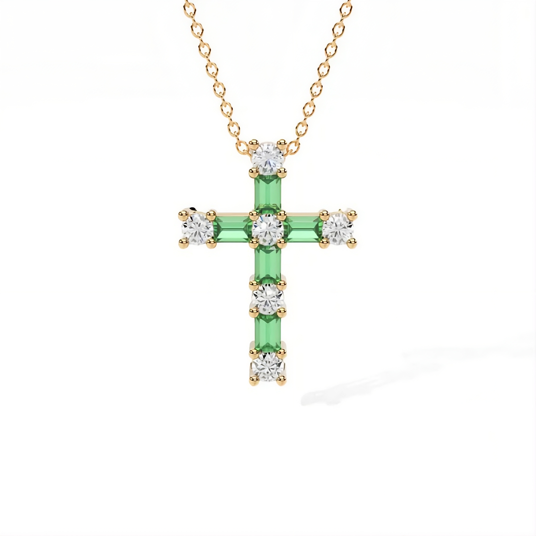 Diamond Cross Necklace
