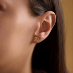 Birthflower Stud Earring