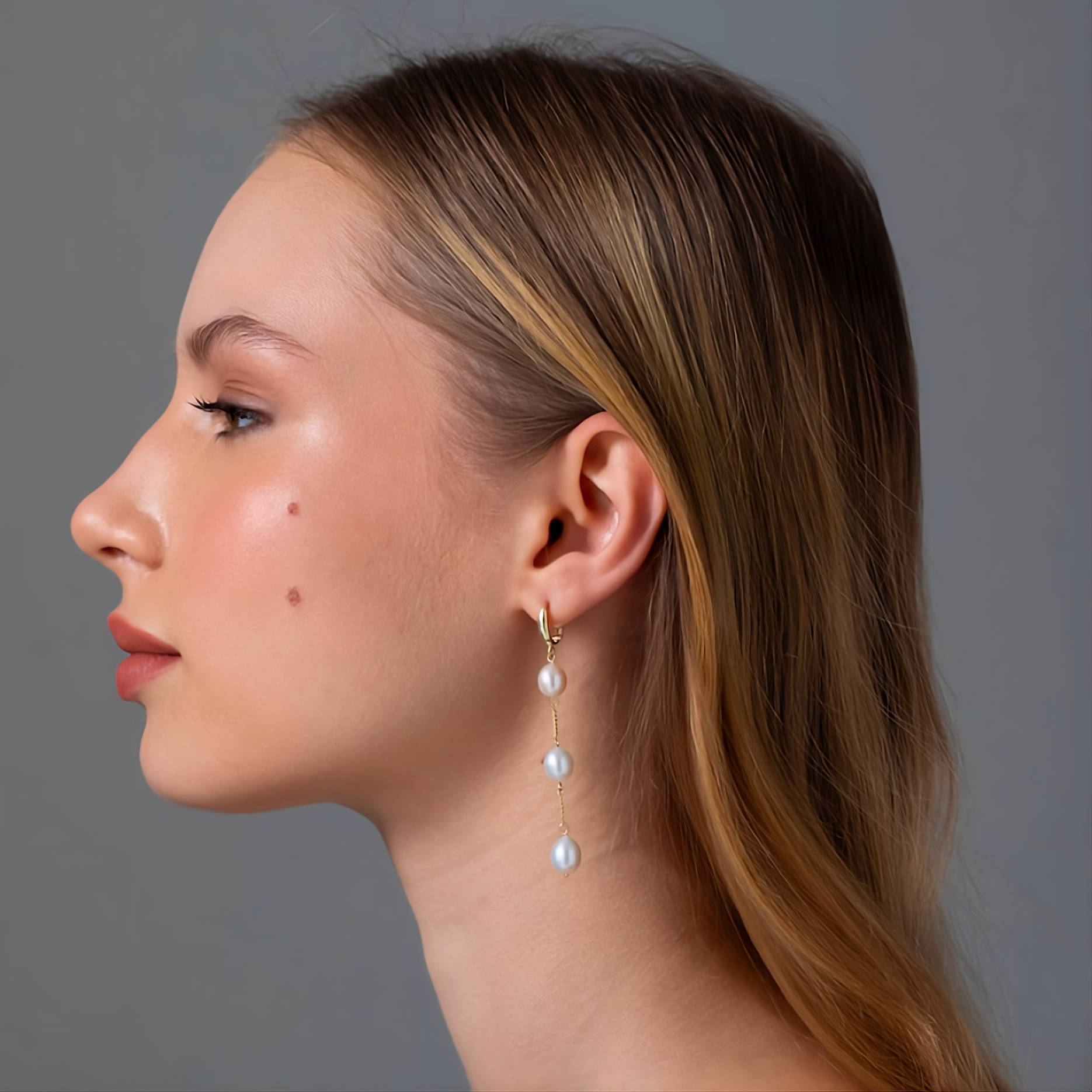 Freshwater Pearl Drop Earrings