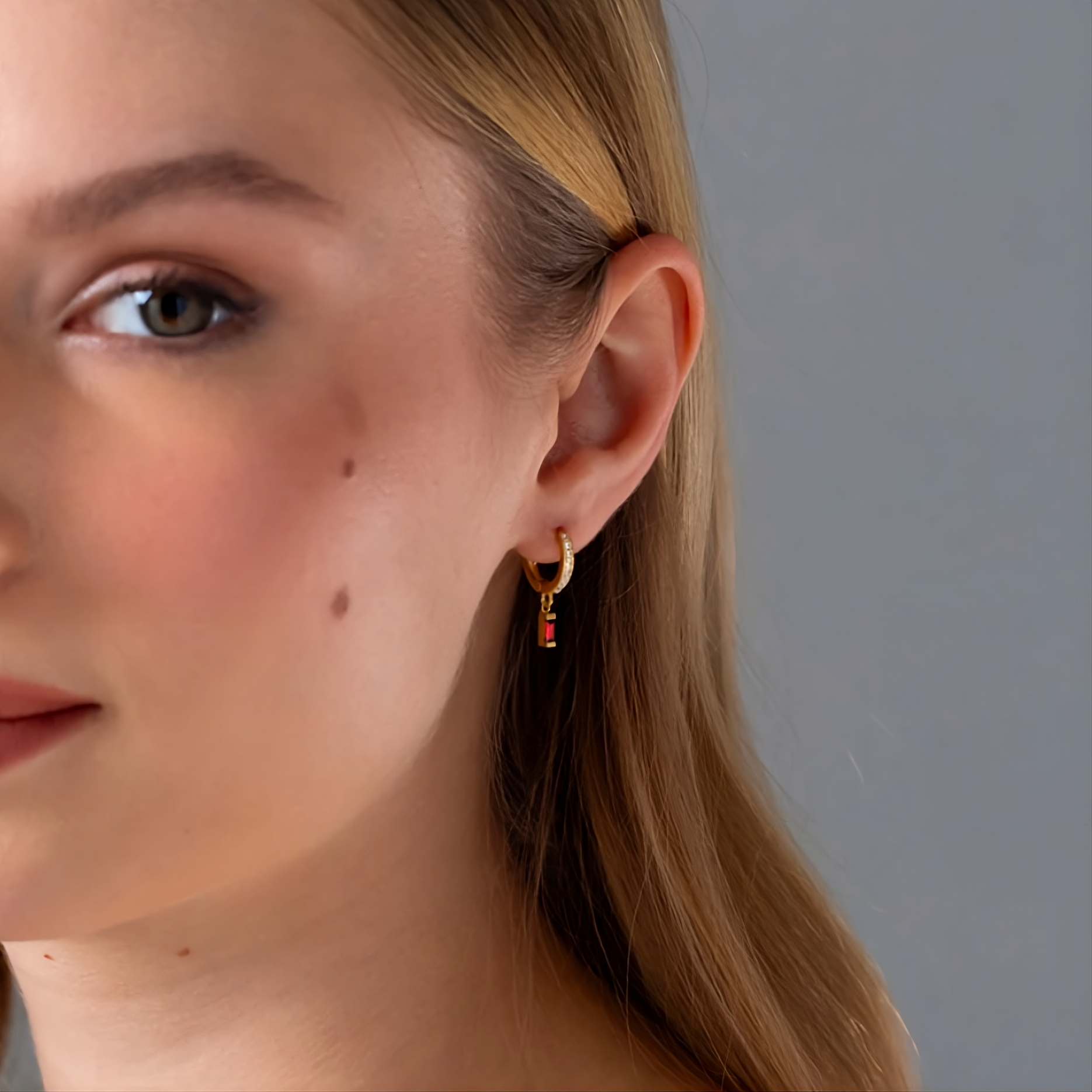 Diamond Drop Earrings