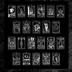 Tarot Necklace in Box Chain