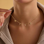 Bubble Letter Initial Pendant