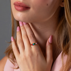 Personalized Birthstone Ring