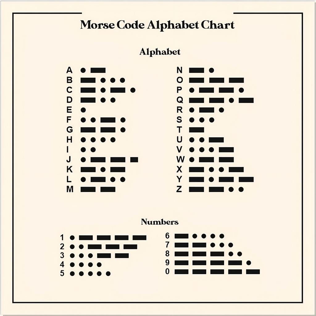 Morse Code Necklace
