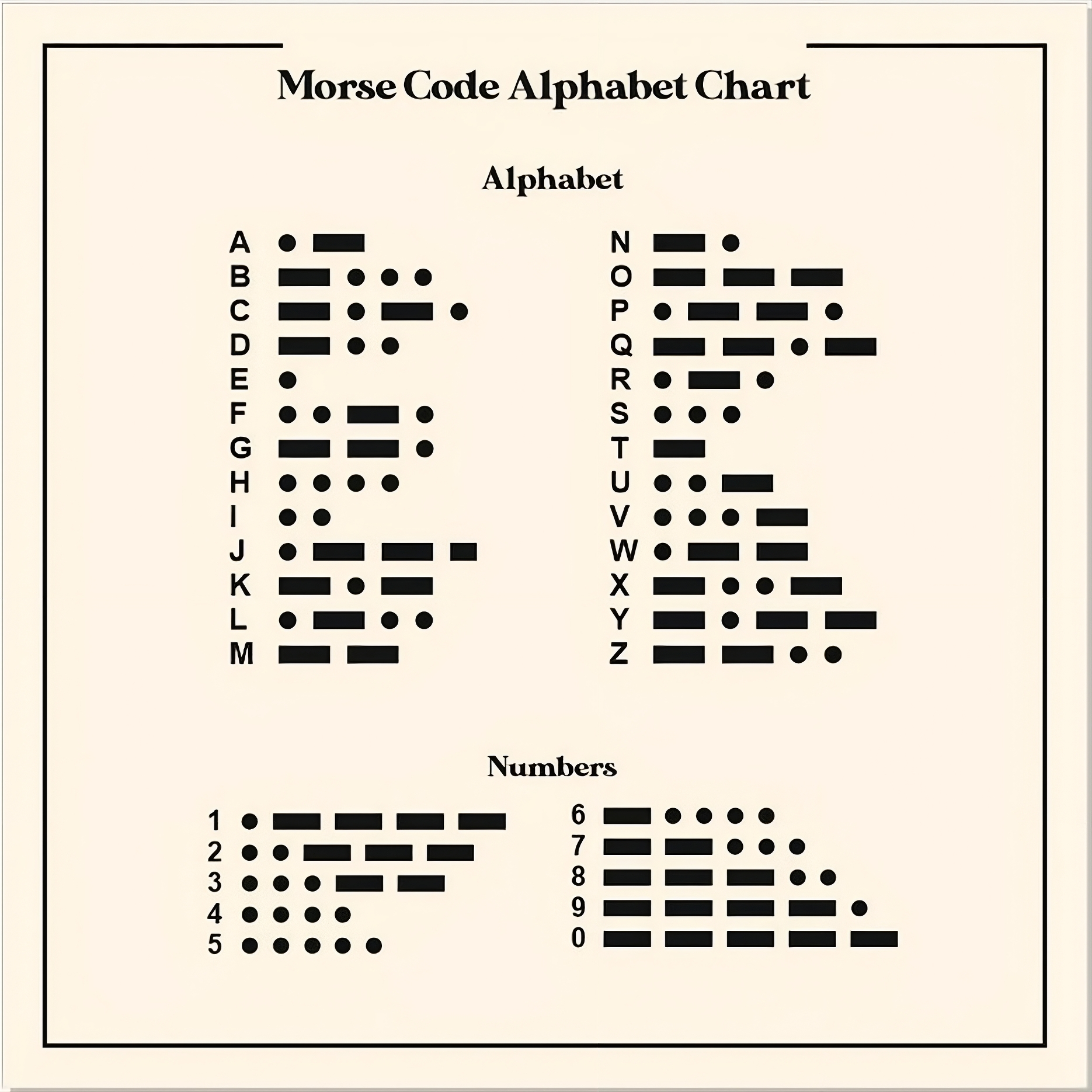 Morse Code Necklace