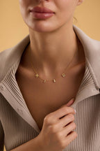 Bubble Letter Initial Pendant