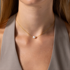 Minimalist Pearl Necklace