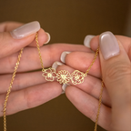 Birth Flower Necklace