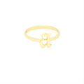 Gothic Initial Ring