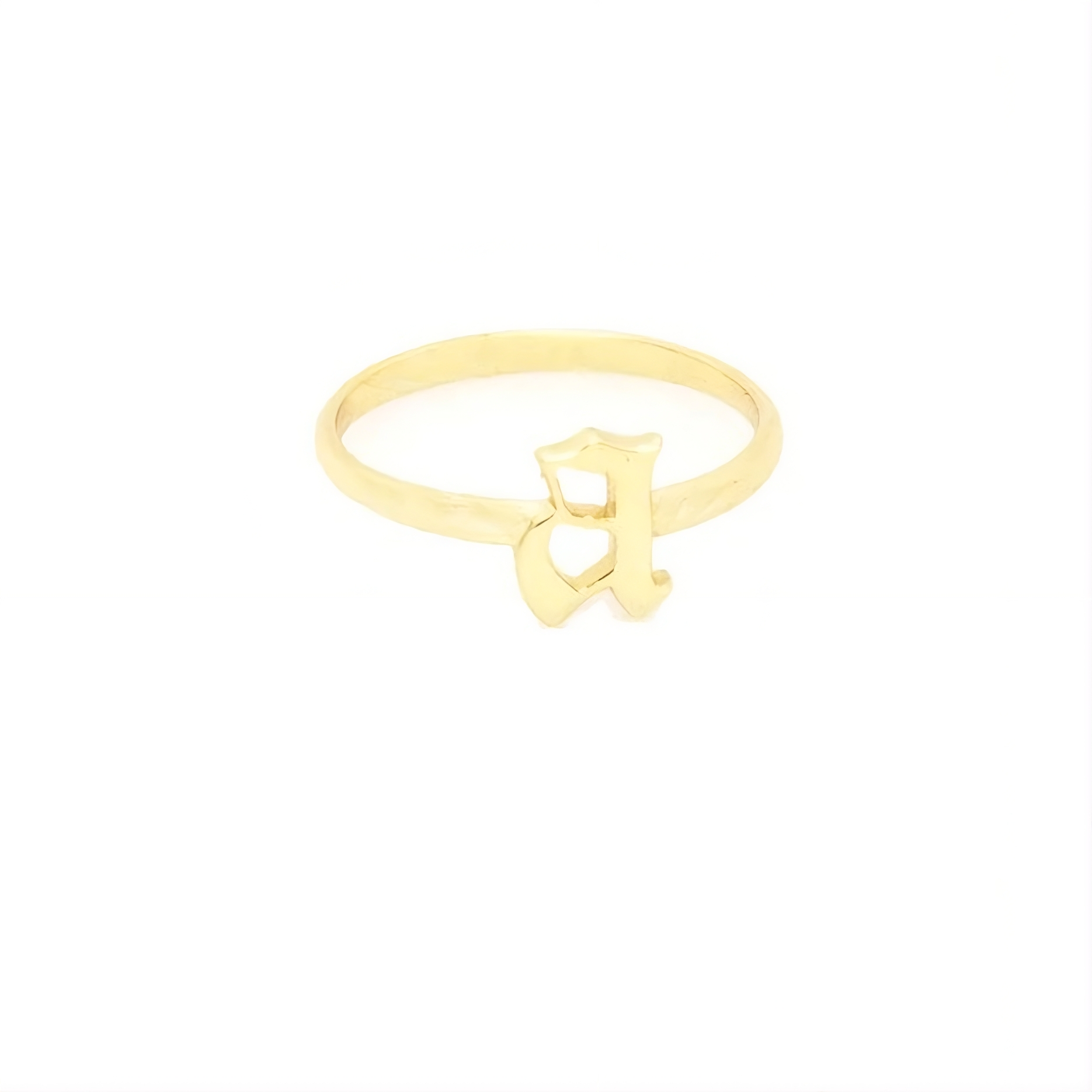 Gothic Initial Ring
