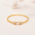 Personalized Birthstone Ring