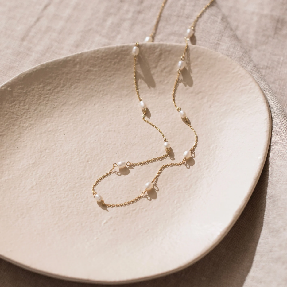 Pearl Choker Necklace