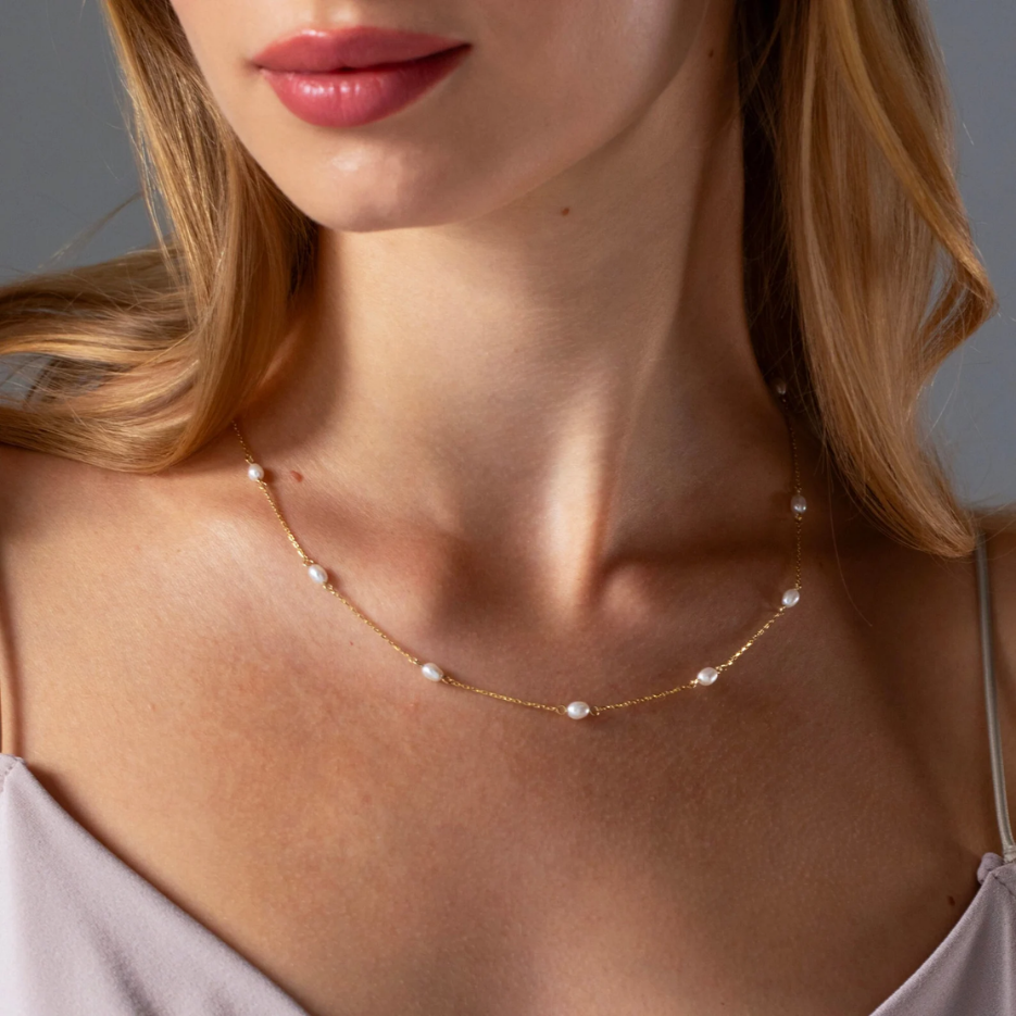 Pearl Choker Necklace