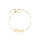 Gothic Name Bracelet