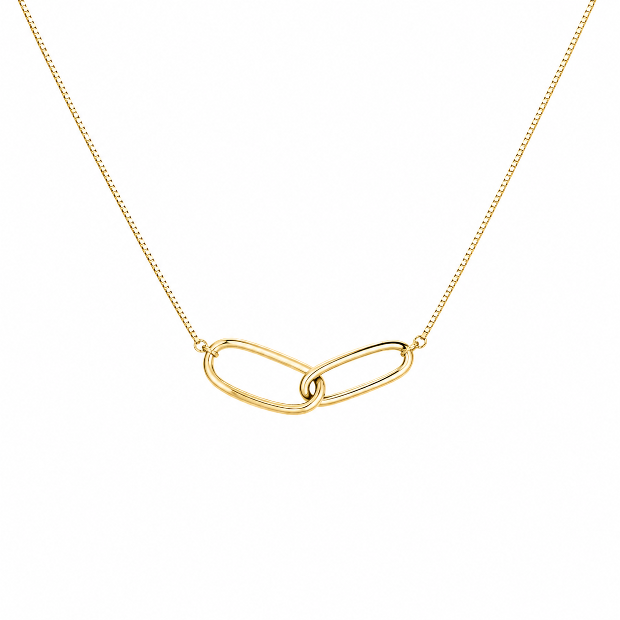 Linked Pendant Necklace