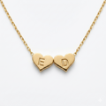 Heart Initial Necklace