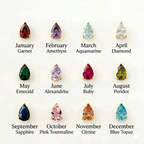 Family Birthstone Necklace