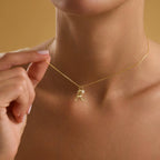Personalized Gold Initial Necklace