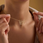 Cat Name Necklace