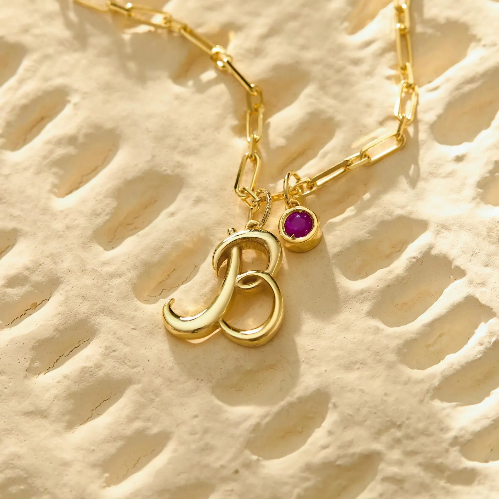 Personalized Gold Initial Necklace