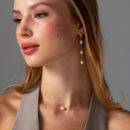 Minimalist Pearl Necklace
