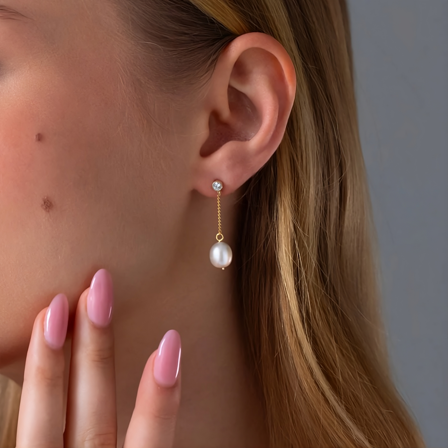Pearl Drop Earrings