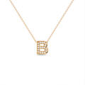 Pave Initial Necklace