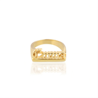Gothic Name Ring